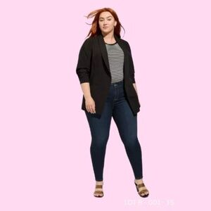 Torrid Classic Shawl Collar Blazer – Black – Size 5